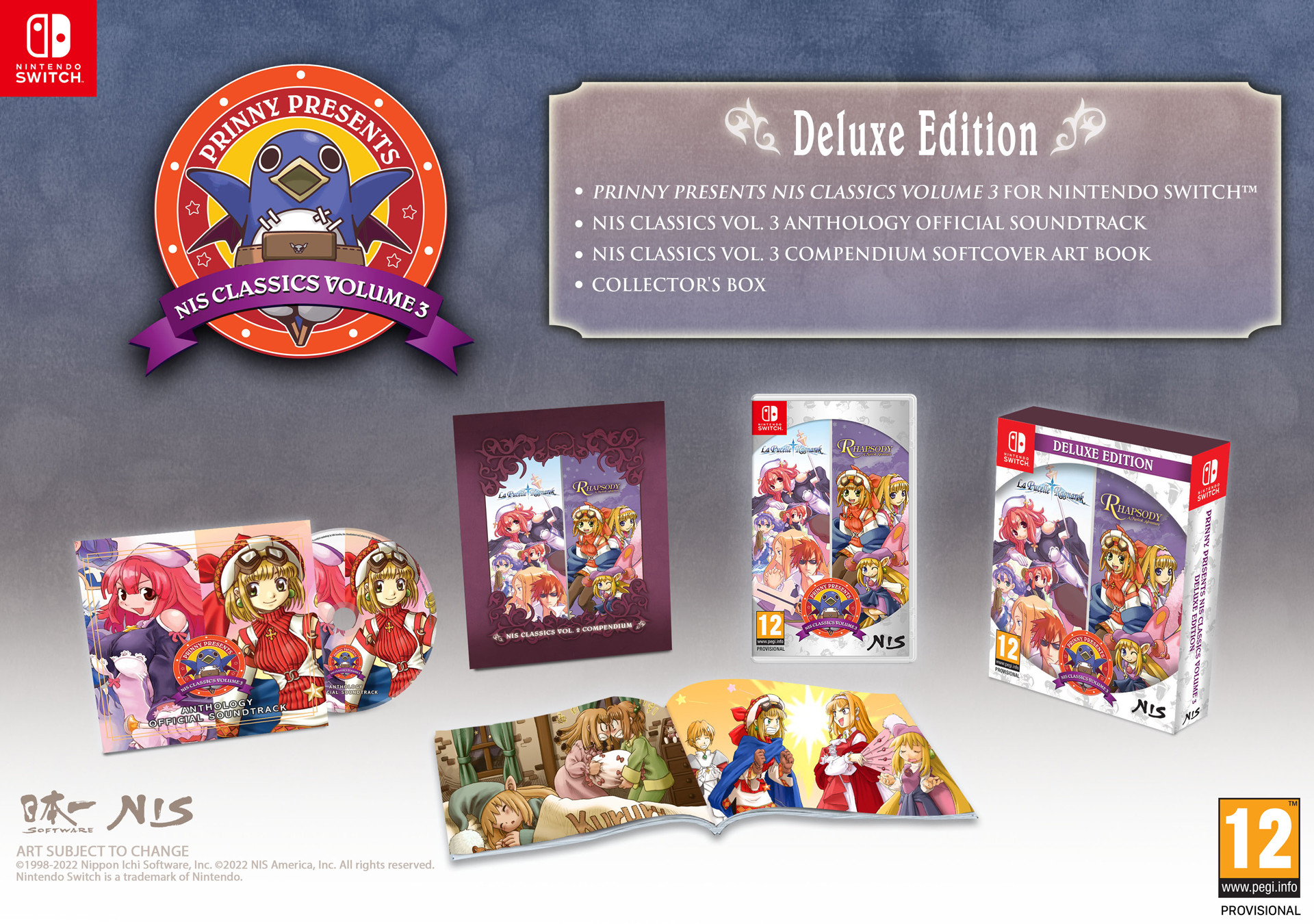 Prinny Presents: NIS Classics Volume 3 Deluxe Edition