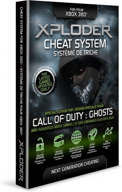 Image of Xploder Cheat System Call of Duty Ghosts