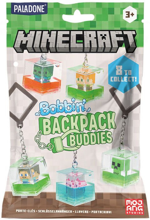 Minecraft Bobbin Backpack Buddies Blind Bag