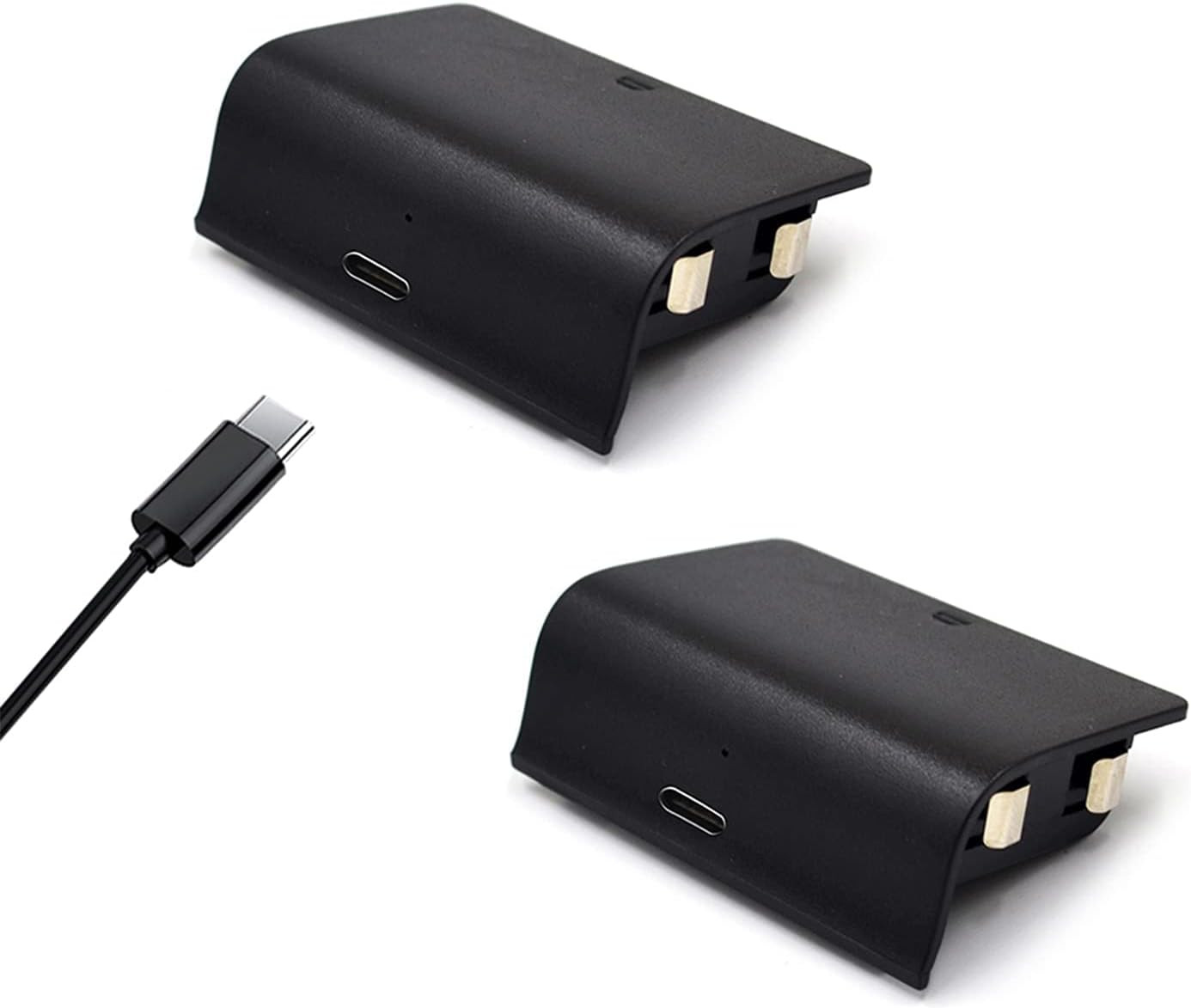 Numskull Xbox One Battery Twin Pack & USB-C Cable (los)