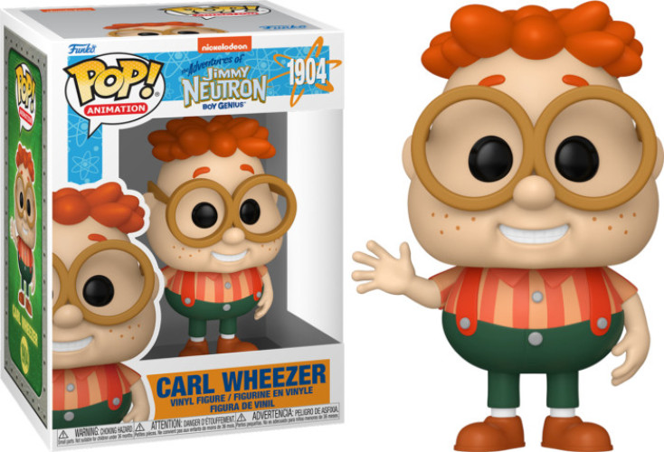 The Adventures of Jimmy Neutron Funko Pop Vinyl: Carl Wheezer afbeelding