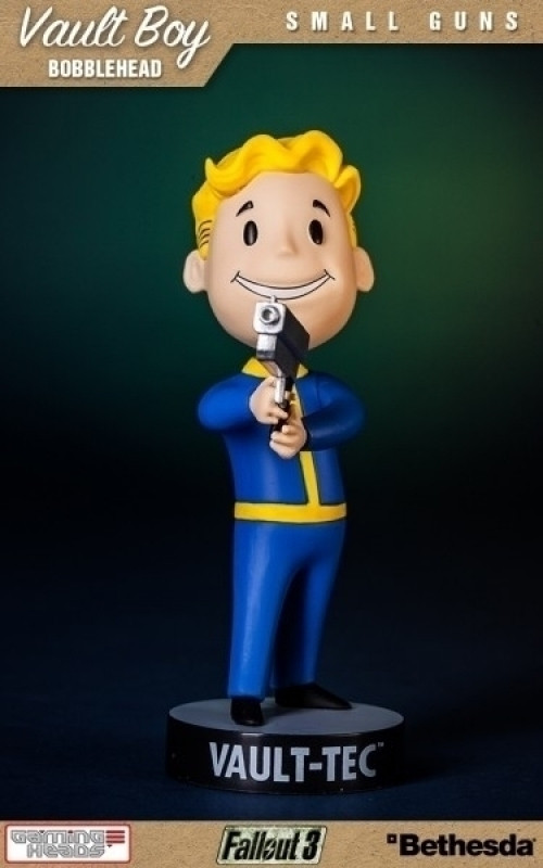 Image of Fallout 3: Vault Boy Bobblehead - Small Guns