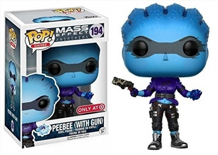 Mass Effect Andromeda Pop Vinyl Figure Peebee With Gun Limited Edition