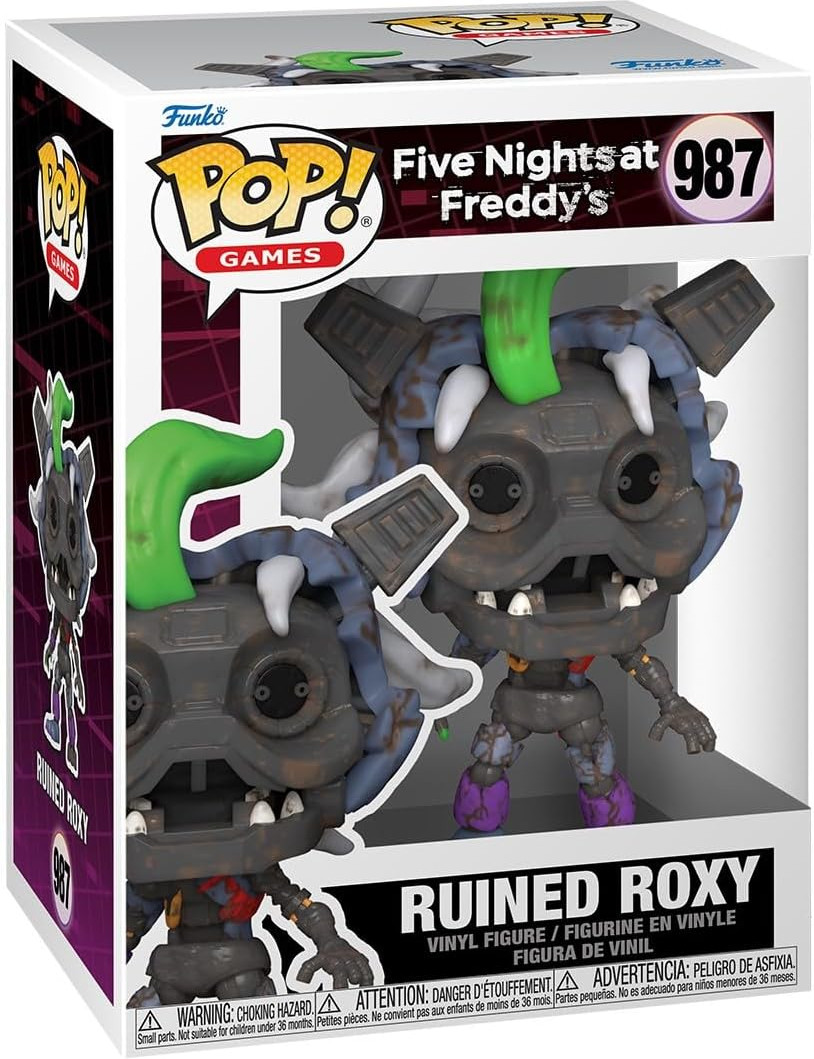 Five Nights at Freddy's Security Breach Ruin Funko Pop Vinyl: Ruined Roxy afbeelding
