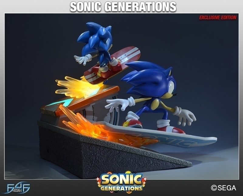 Image of Sonic Generations Diorama Statue Exclusive