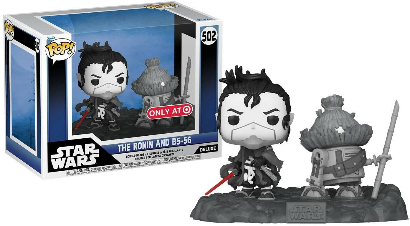 Star Wars Funko Pop Vinyl The Ronin and B5 - 56 Limited Edition