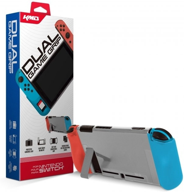 KMD Dual Game Grip Case (Blue/Red)