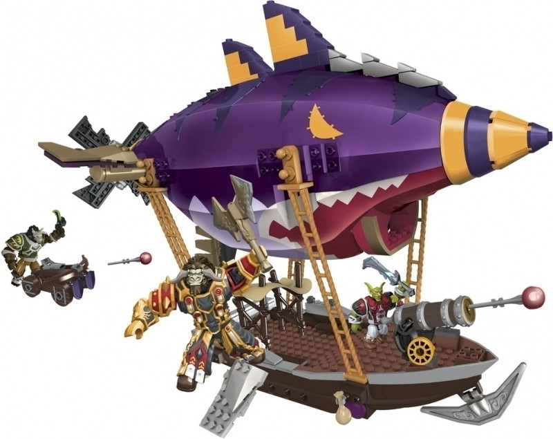 Image of Mega Bloks World of Warcraft Goblin Zeppelin