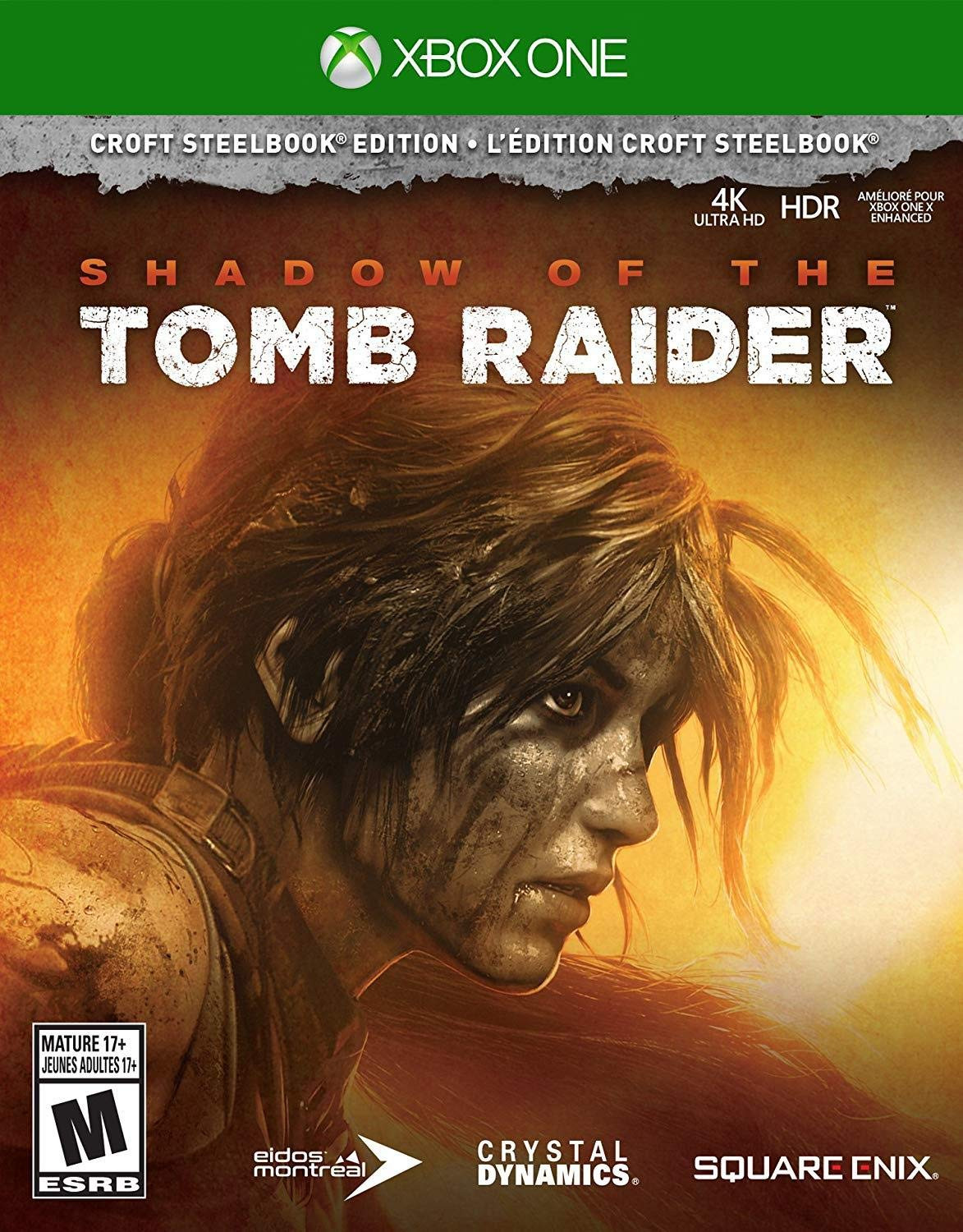 Square Enix Shadow of the Tomb Raider Croft Steelbook Edition