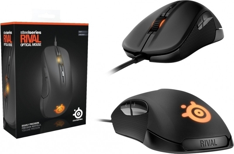 Image of Rival Optical Gaming Mouse - Zwart