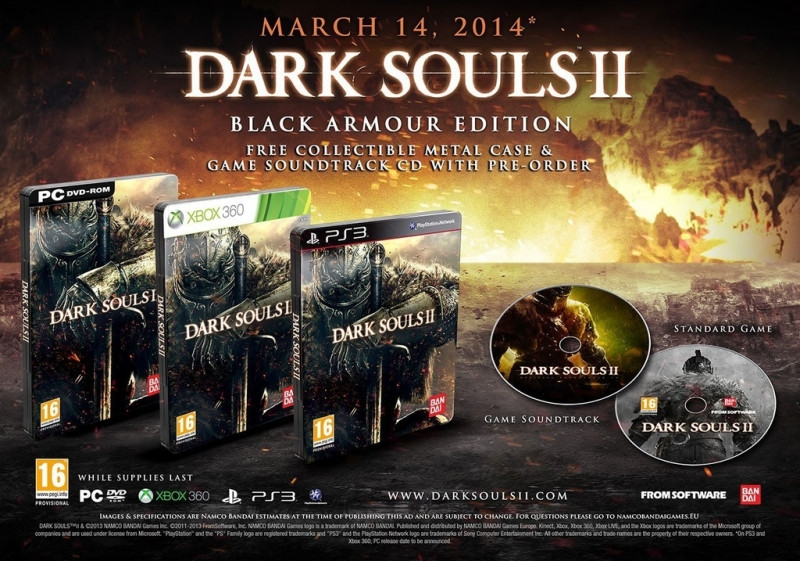 Image of Dark Souls 2 Black Armour Edition
