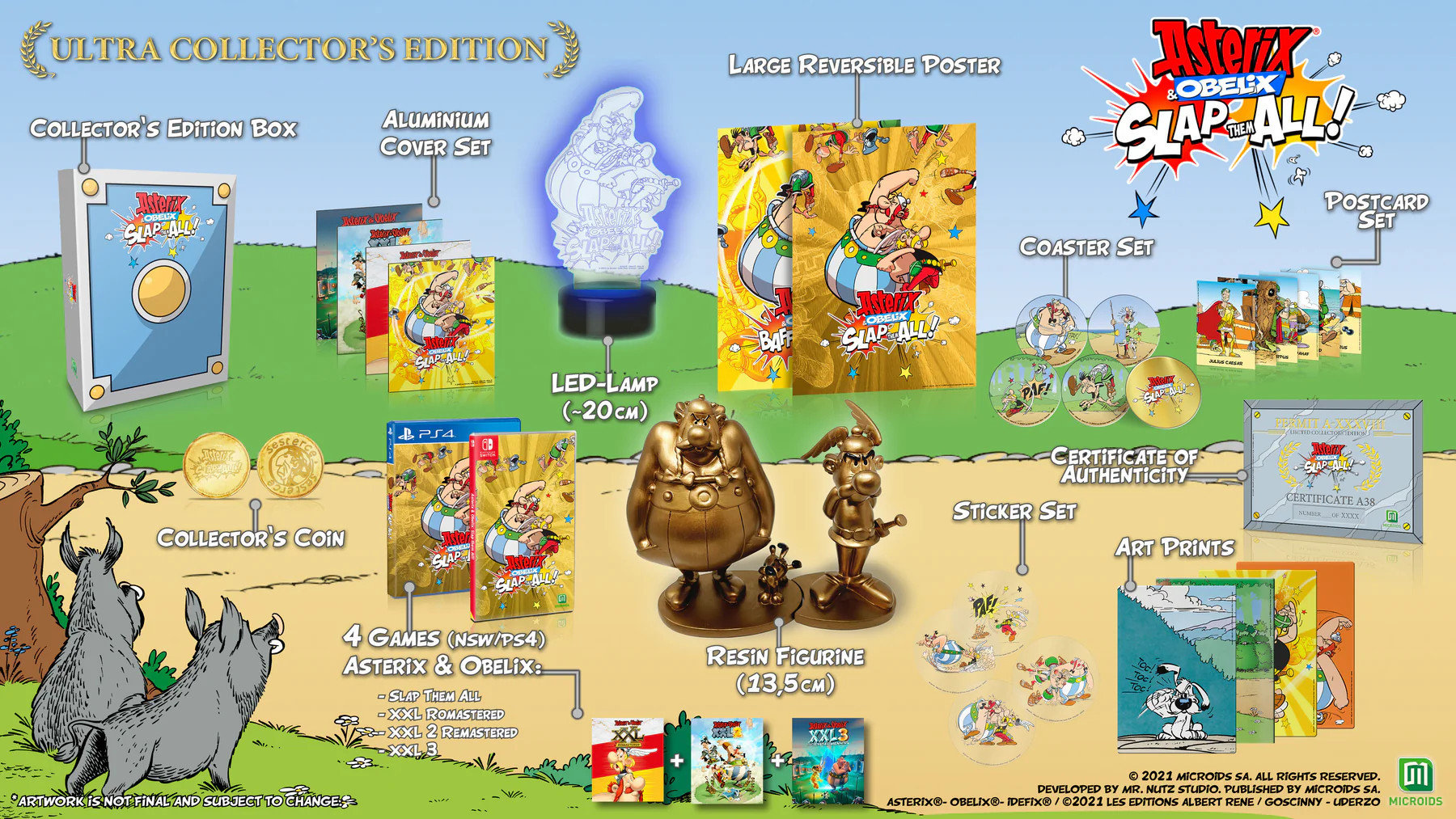 Asterix & Obelix Slap Them All! Ultra Collector's Edition (Strictly Limited)