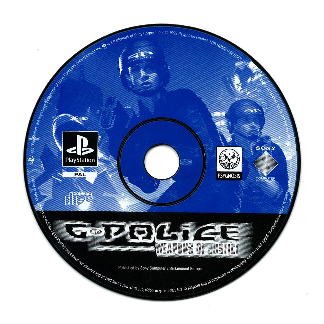 G-Police Weapons Of Justice (losse disc)