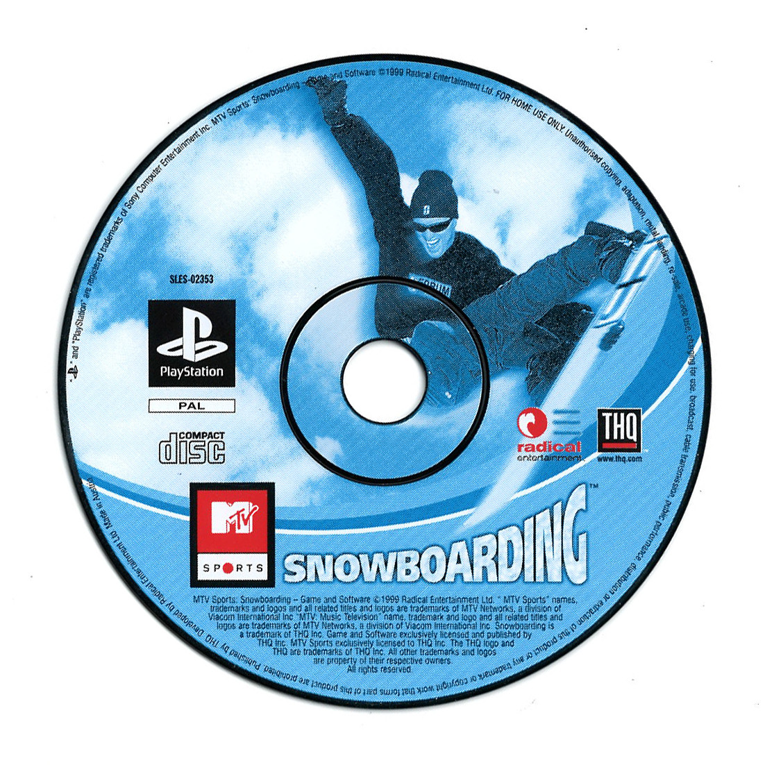MTV Snowboarding (losse disc)