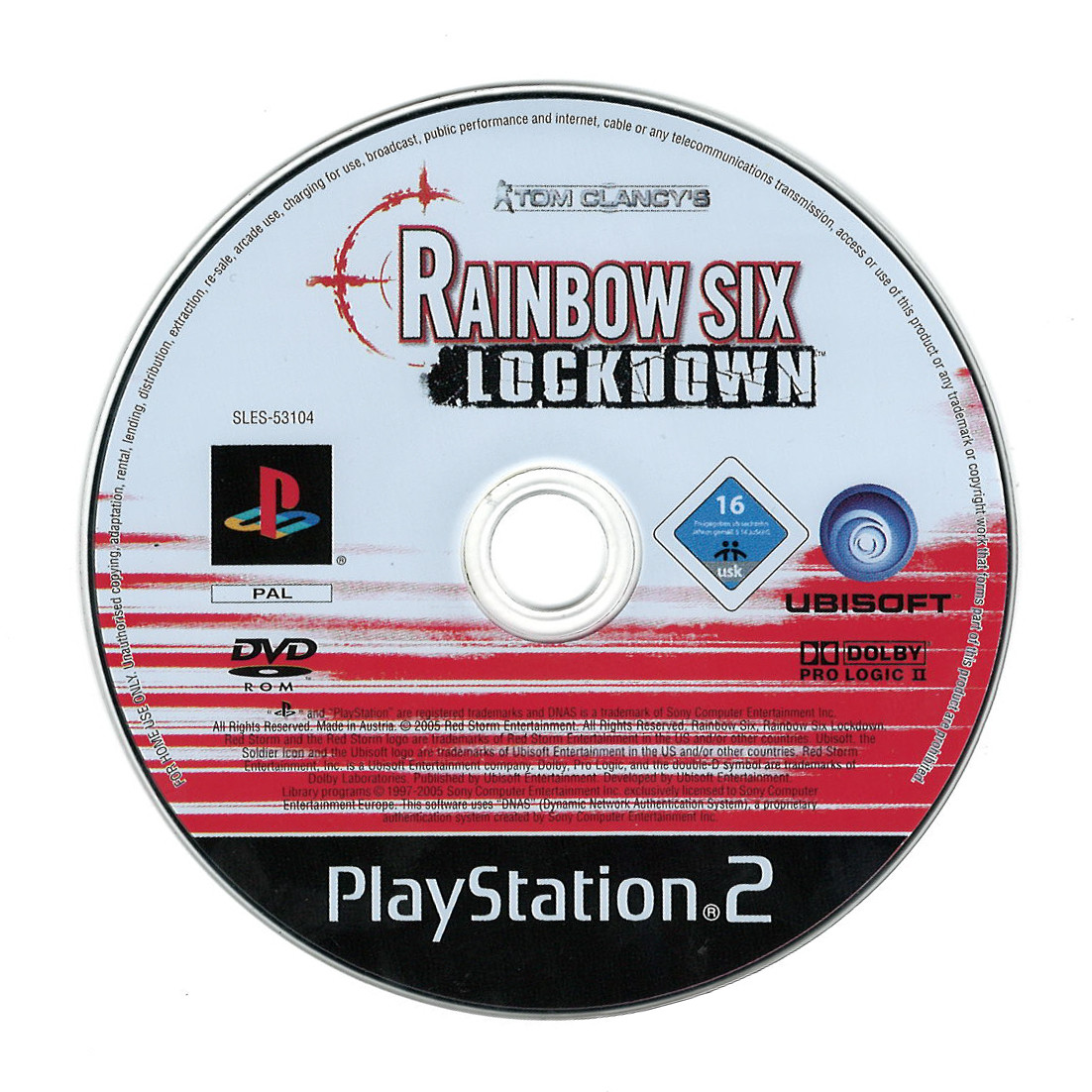 Rainbow Six Lockdown (losse disc)