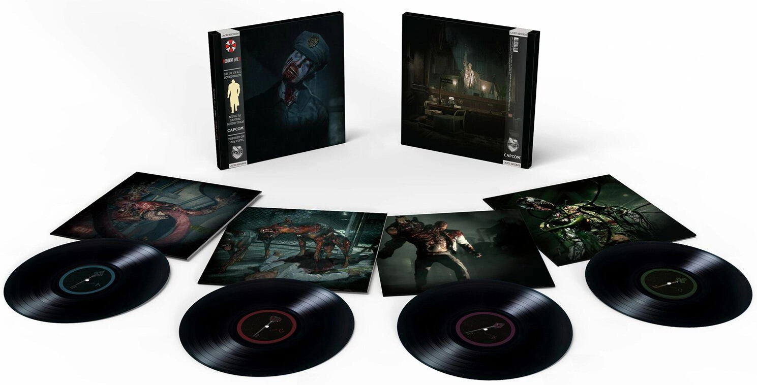 Resident Evil 2 (2019) Original Soundtrack - 4-LP Black Vinyl