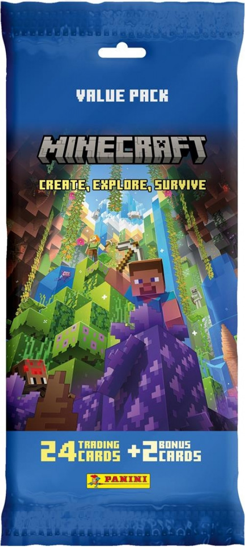MINECRAFT TRADING CARD 3 FAT PACK