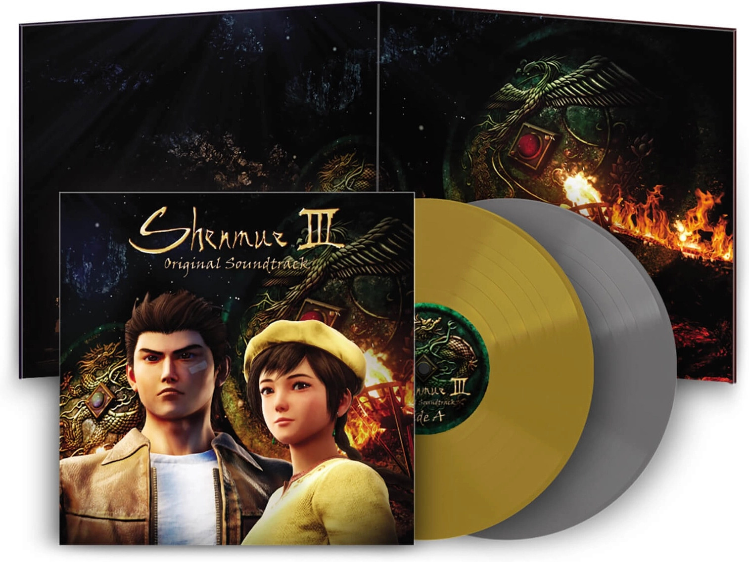 Shenmue 3 Original Soundtrack Music Selection - 2 Gold & Silver LP