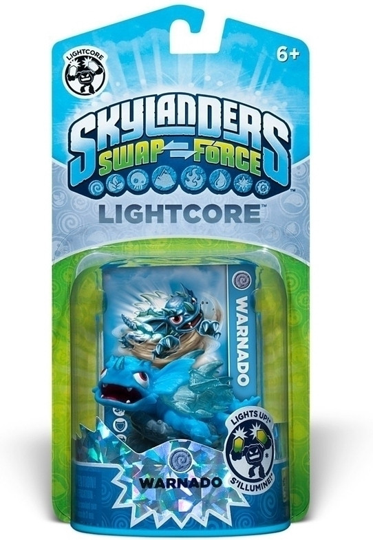Skylanders Swap Force - Warnado (Lightcore)