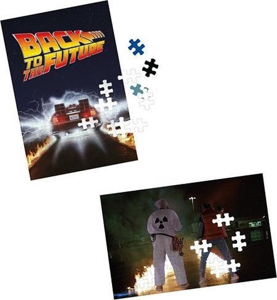 Back to the Future Puzzle - Double Sided Jigsaw (250 pieces) afbeelding