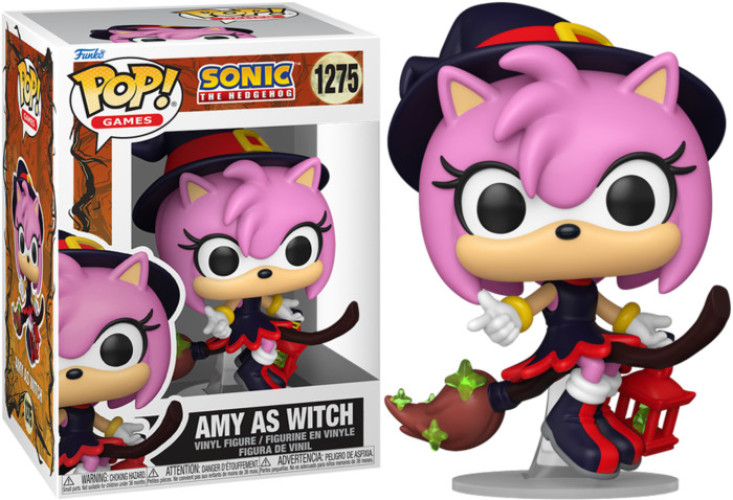 Sonic the Hedgehog Funko Pop Vinyl: Amy as Witch