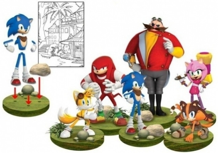 Image of Sonic Boom Buildable Figure