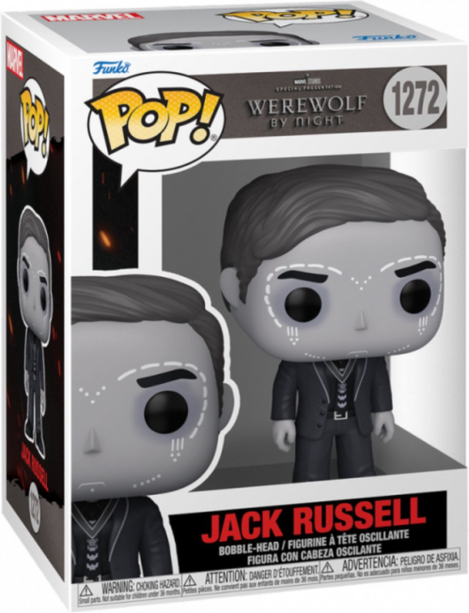 Marvel Werewolf by Night Funko Pop Vinyl: Jack Russel afbeelding
