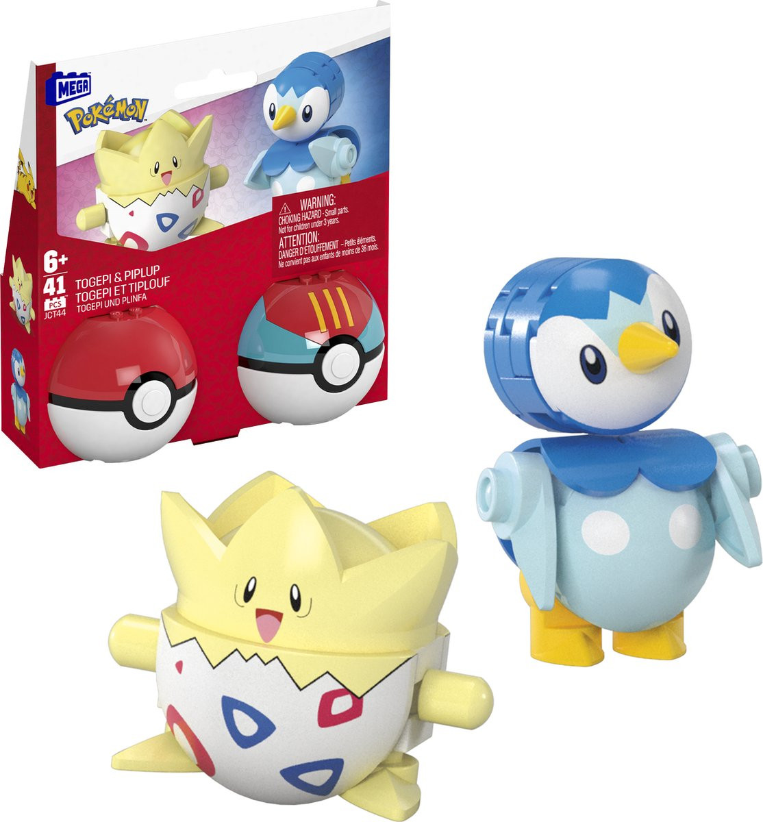 Mega Construx Pokemon - Togepi & Piplup