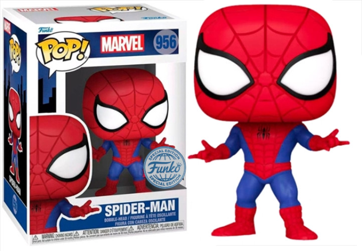 Marvel Funko Pop Vinyl: Spider-Man (956) afbeelding