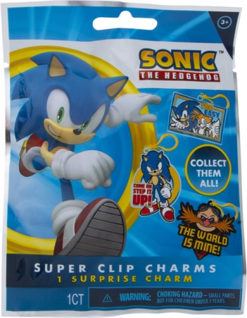 Sonic the Hedgehog Super Clip Charms Blind Bag