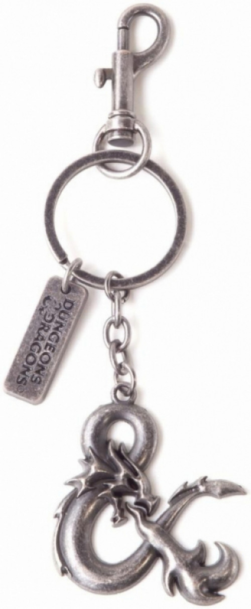 Dungeons & Dragons - Logo Metal Keychain