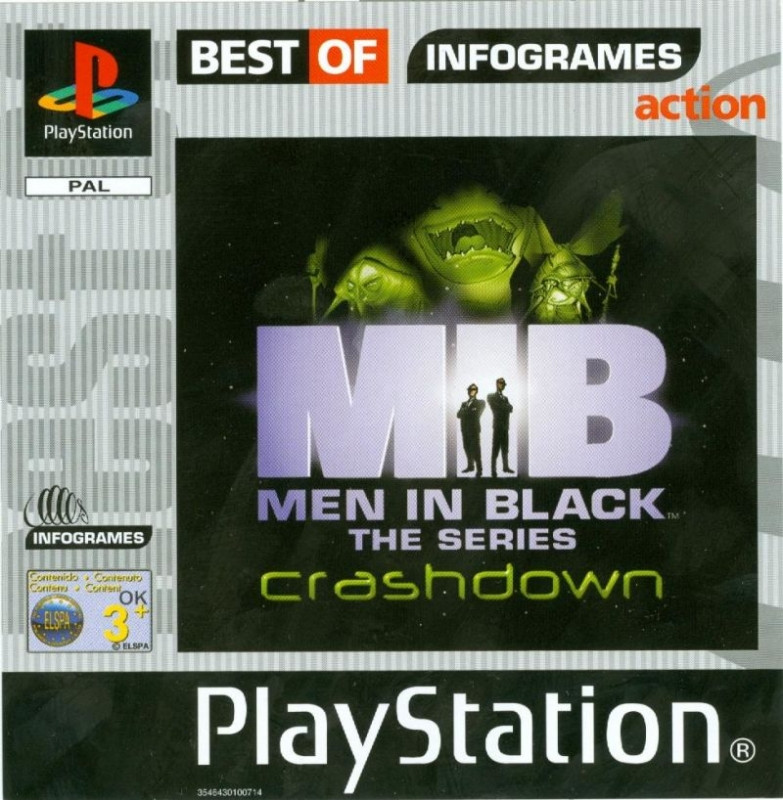 Image of Men In Black Crashdown (best of infogrames)