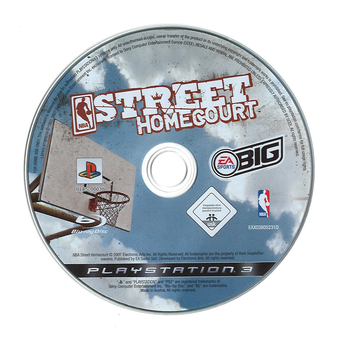 NBA Street Homecourt (losse disc)