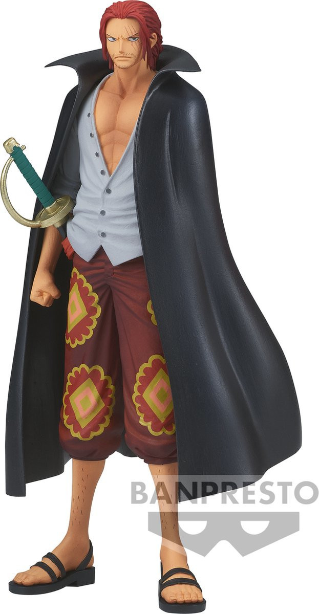 One Piece DXF - The Grandline Series One Piece Film Red Figure - Shanks (Ver.A) afbeelding