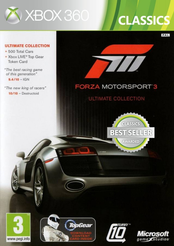 Microsoft Forza Motorsport 3 Ultimate Collection Classics microsoft kopen in de aanbieding Microsoft Forza Motorsport 3 Ultimate Collection Classics microsoft kopen in de aanbieding