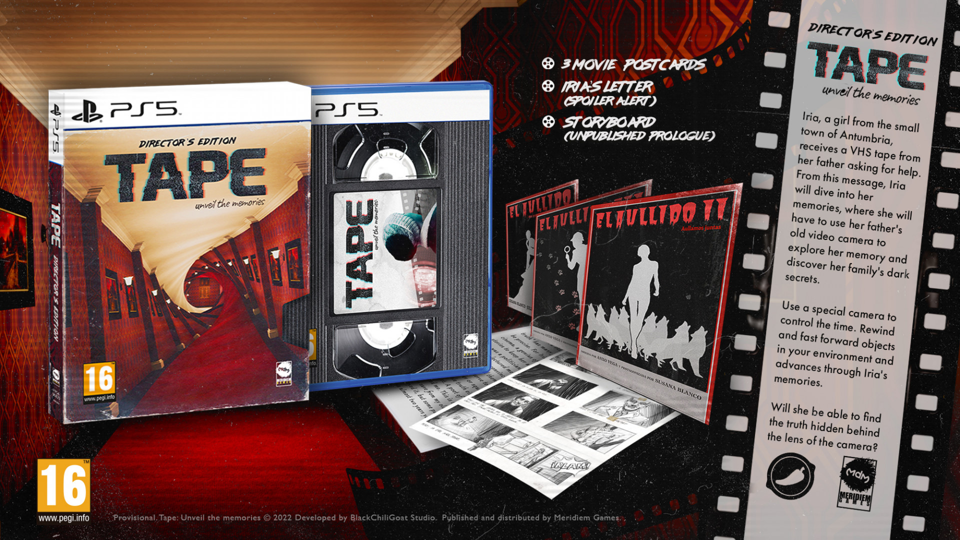 Meridiem Games Tape Unveil the Memories Director's Edition
