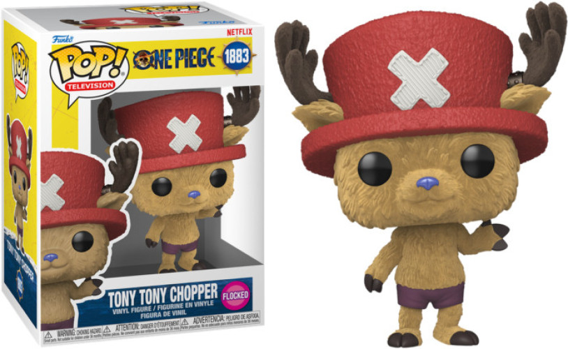One Piece Netflix Series Funko Pop Vinyl: Chopper (Flocked)