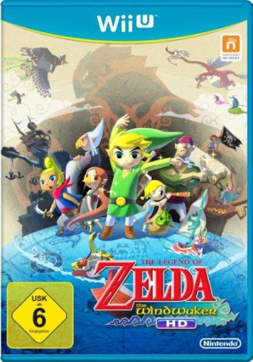 Nintendo The Legend of Zelda the Wind Waker HD (verpakking Duits, game Engels)