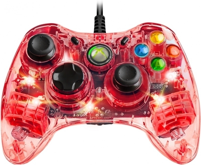 Image of Afterglow - Wired Controller (Rood) Xbox 360