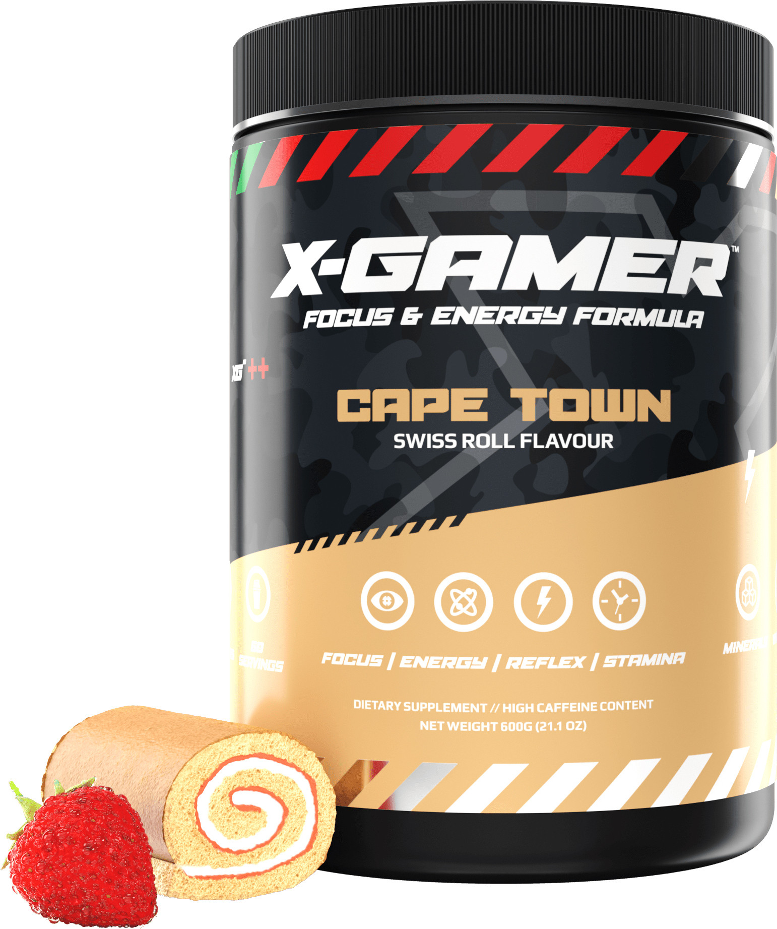 X-Gamer Focus & Energy Formula - Cape Town Tub