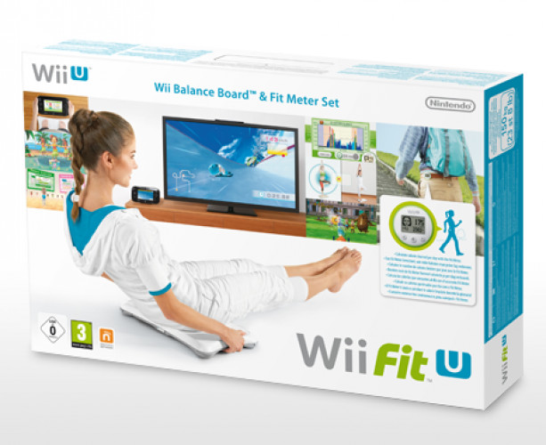 Image of Nintendo Wii Fit U + Balance Board & Fit Meter (wit)