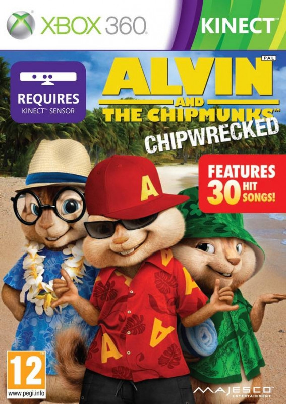 Image of Alvin and the Chipmunks Chipwrecked (Kinect)