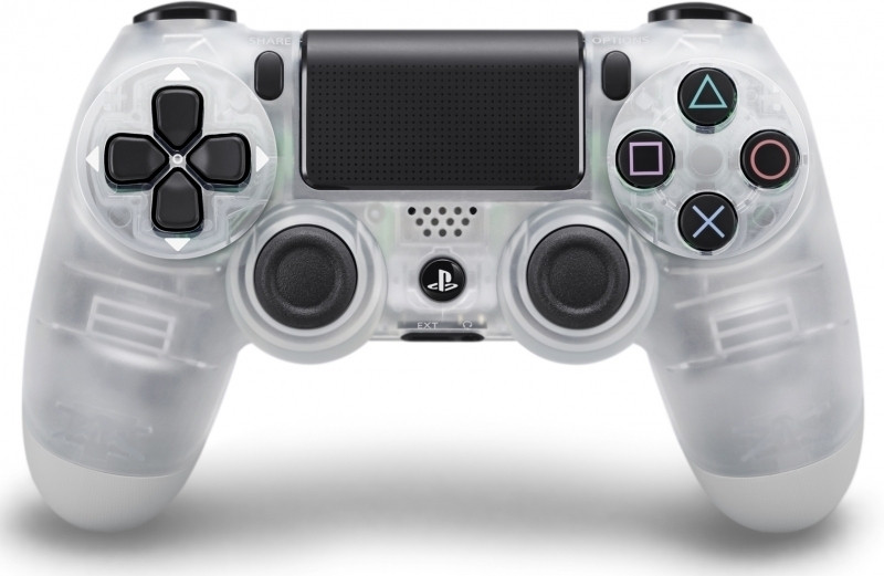 Image of Sony Dual Shock 4 Controller (Crystal)