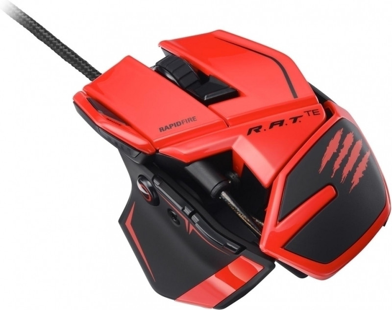 Image of Madcatz R.A.T. TE (Tournament Edition) Gaming Mouse (Red)