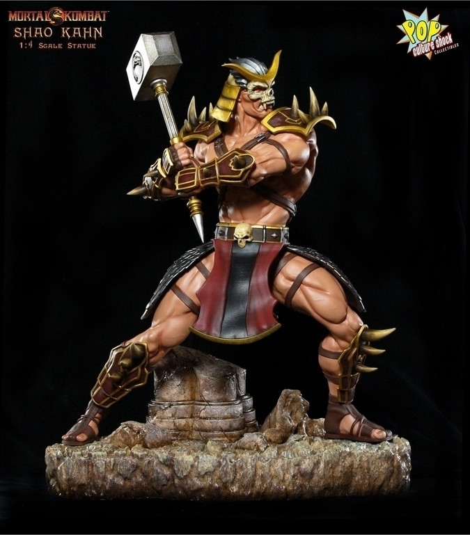 Image of Mortal Kombat 9: Shao Kahn 1:4 Scale Statue