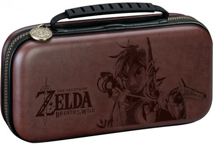 Big Ben Deluxe Travel Case Brown - The Legend of Zelda Breath of the Wild (NLS142BR) (Nintendo Switch lite)