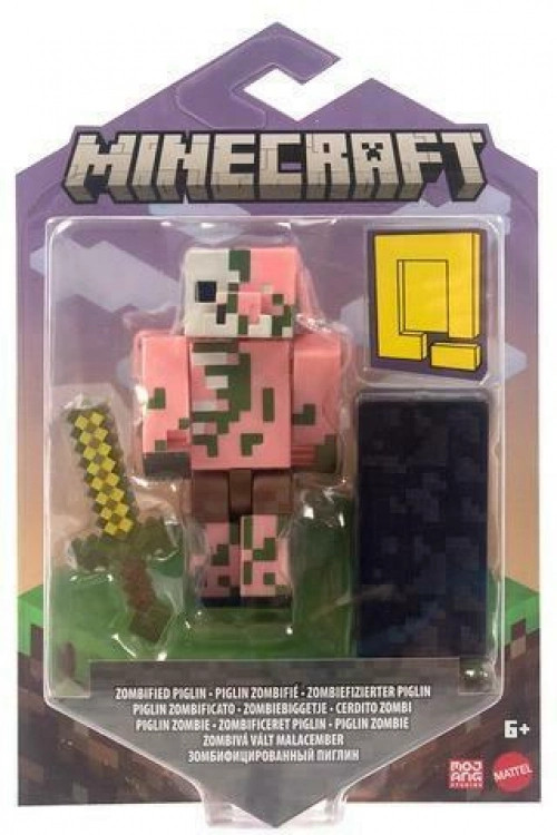 Minecraft 8cm Nether Portal Figure - Zombified Piglin