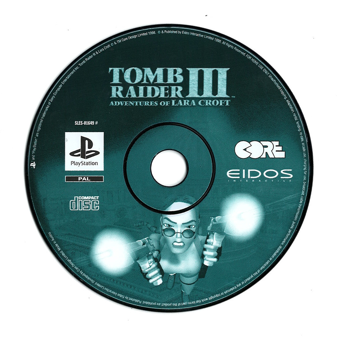 Tomb Raider 3 (losse disc)