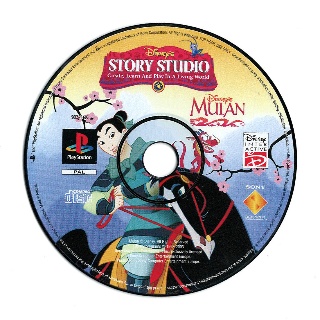 Disney's Verhalenstudio, Mulan (losse disc)