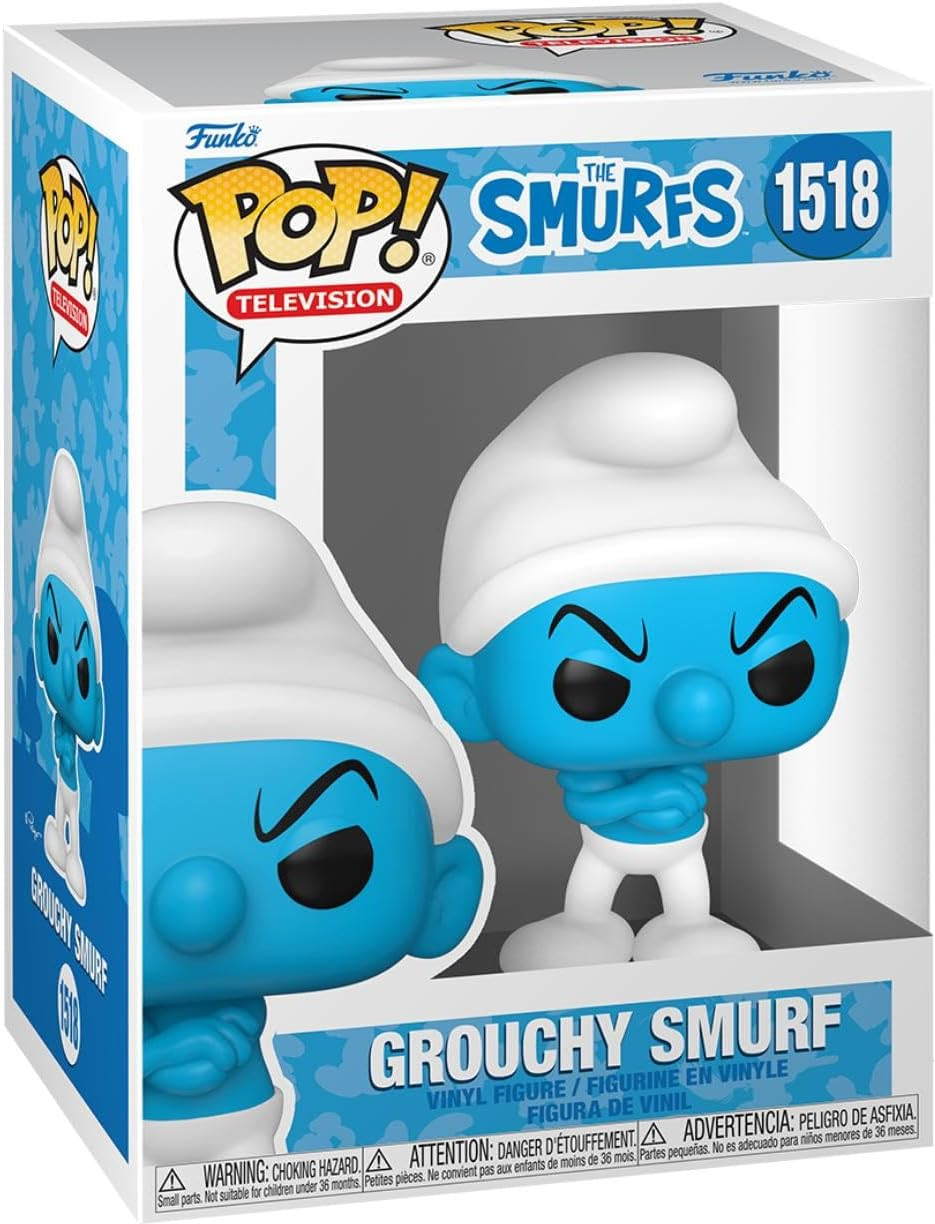 The Smurfs Funko Pop Vinyl: Grouchy Smurf afbeelding